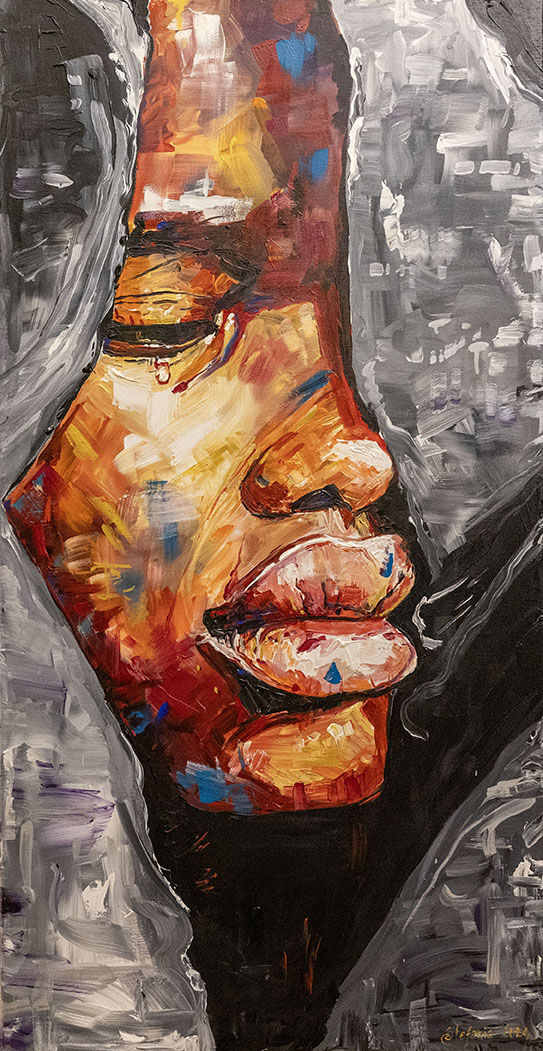 Sotto il velo - a Paintings by Stefania Ceccariglia